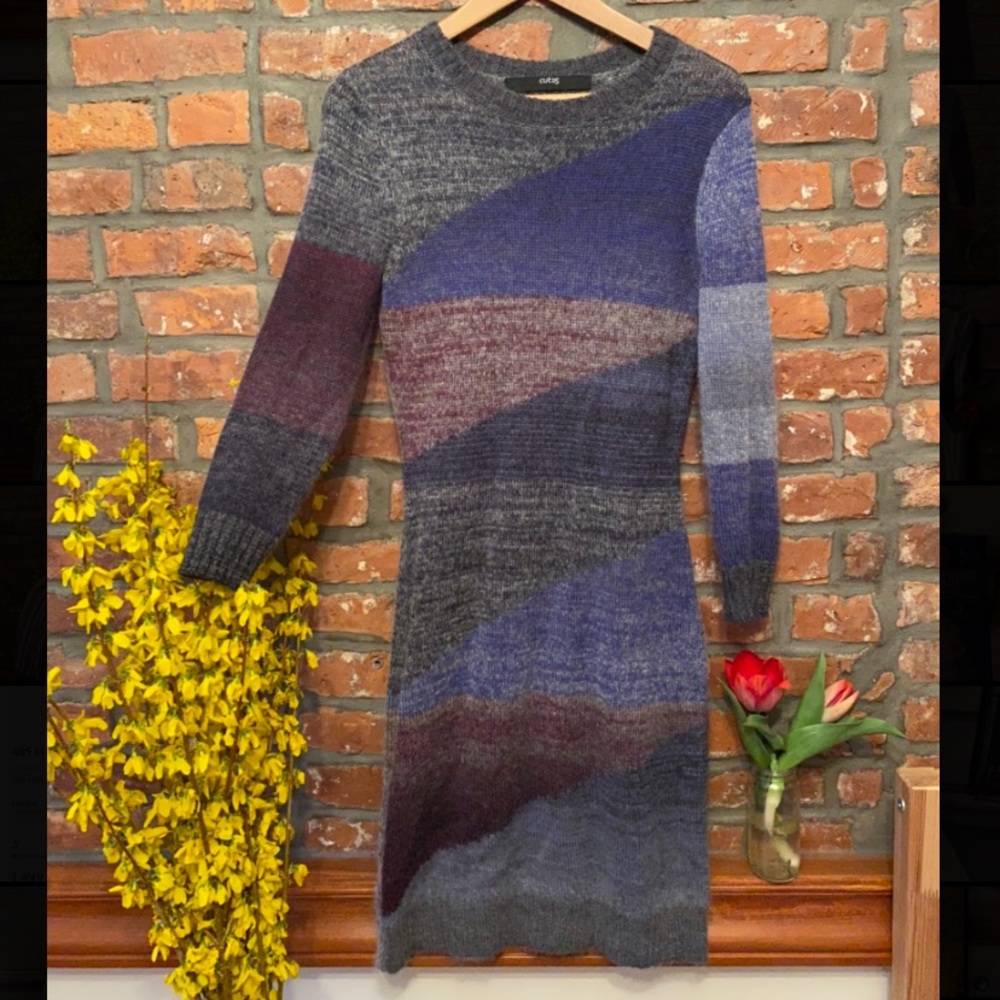 Early 2000’s Cut 25 Sweater Dress